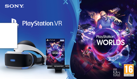 Playstation VR Starter Pack V4 plus ROBINSON THE JOURNEY VR