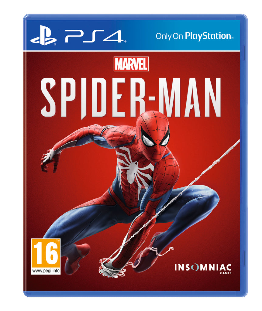 Sony PlayStation 4 500GB Console - Black - SPIDERMAN Game Of the Year (PS4) PLUS 1 X PS4 GAMER PACK