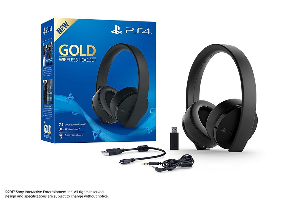Sony PlayStation 4 Gold Wireless Headset (PS4)