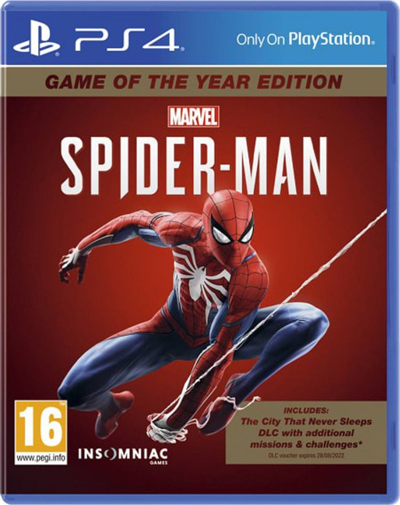 Buy Marvel's Spider-Man Game of the Year (PS4) on PlayStation 4 Game Titans –